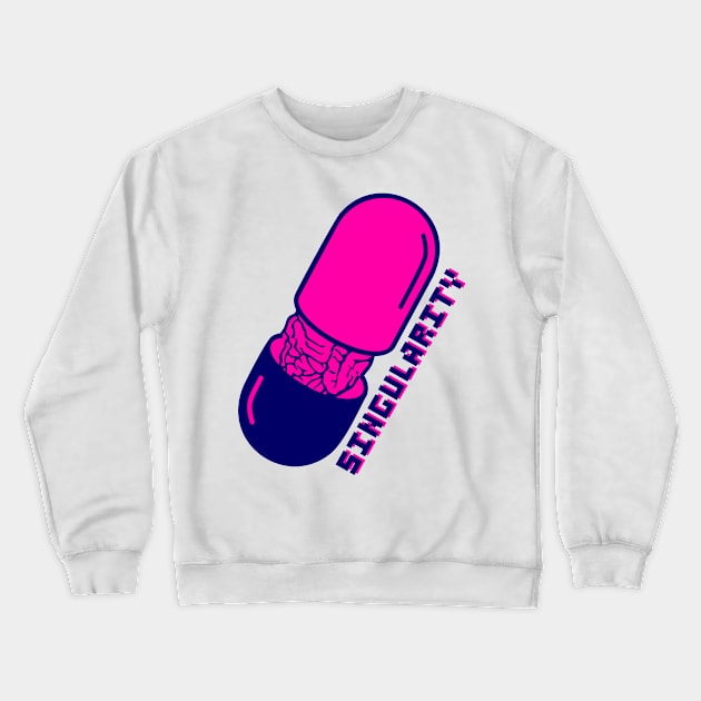 pill Crewneck Sweatshirt by Varts